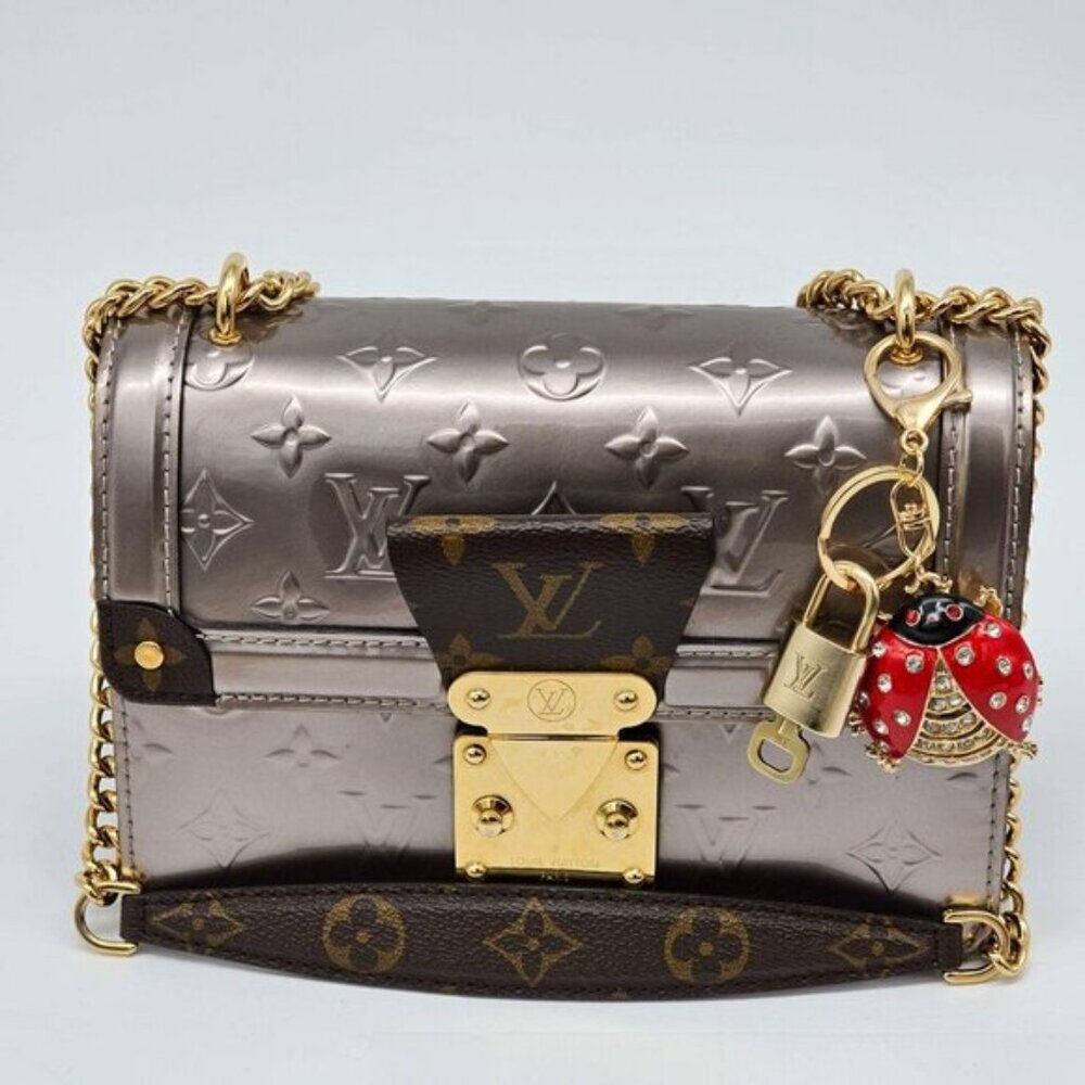 Authentic Louis Vuitton Lock & Key with unbranded Lady Bug Bagcharm, Keycharm - Picture 2 of 7